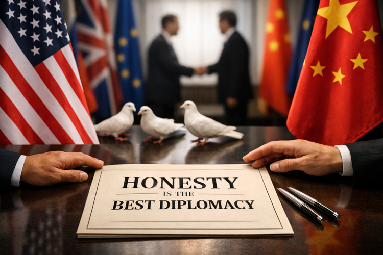 Honesty is the best diplomacy