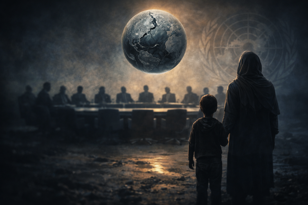 Global leaders failing peace while innocent civilians suffer worldwide