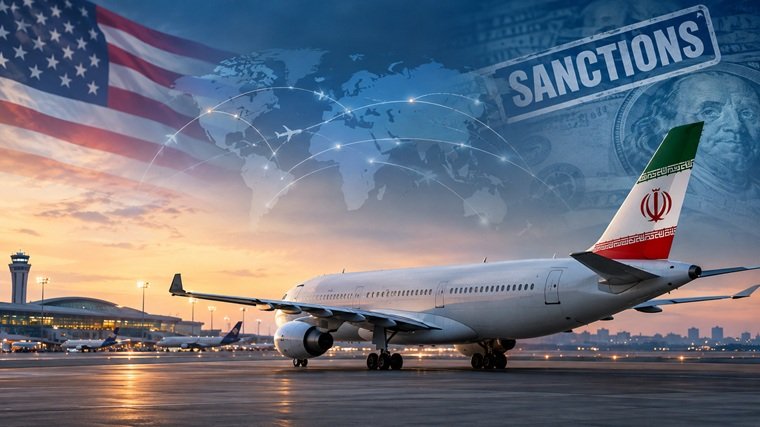 US sanctions threat against Iranian airlines and global aviation services